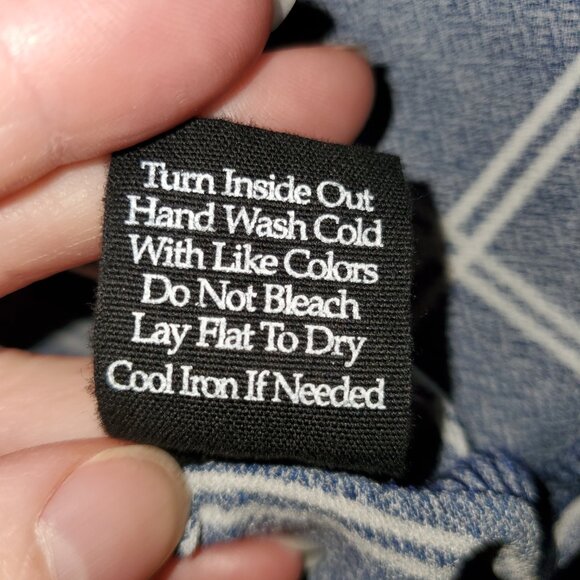 Dark Blue blouse with gold buttons - M - Picture 8 of 8